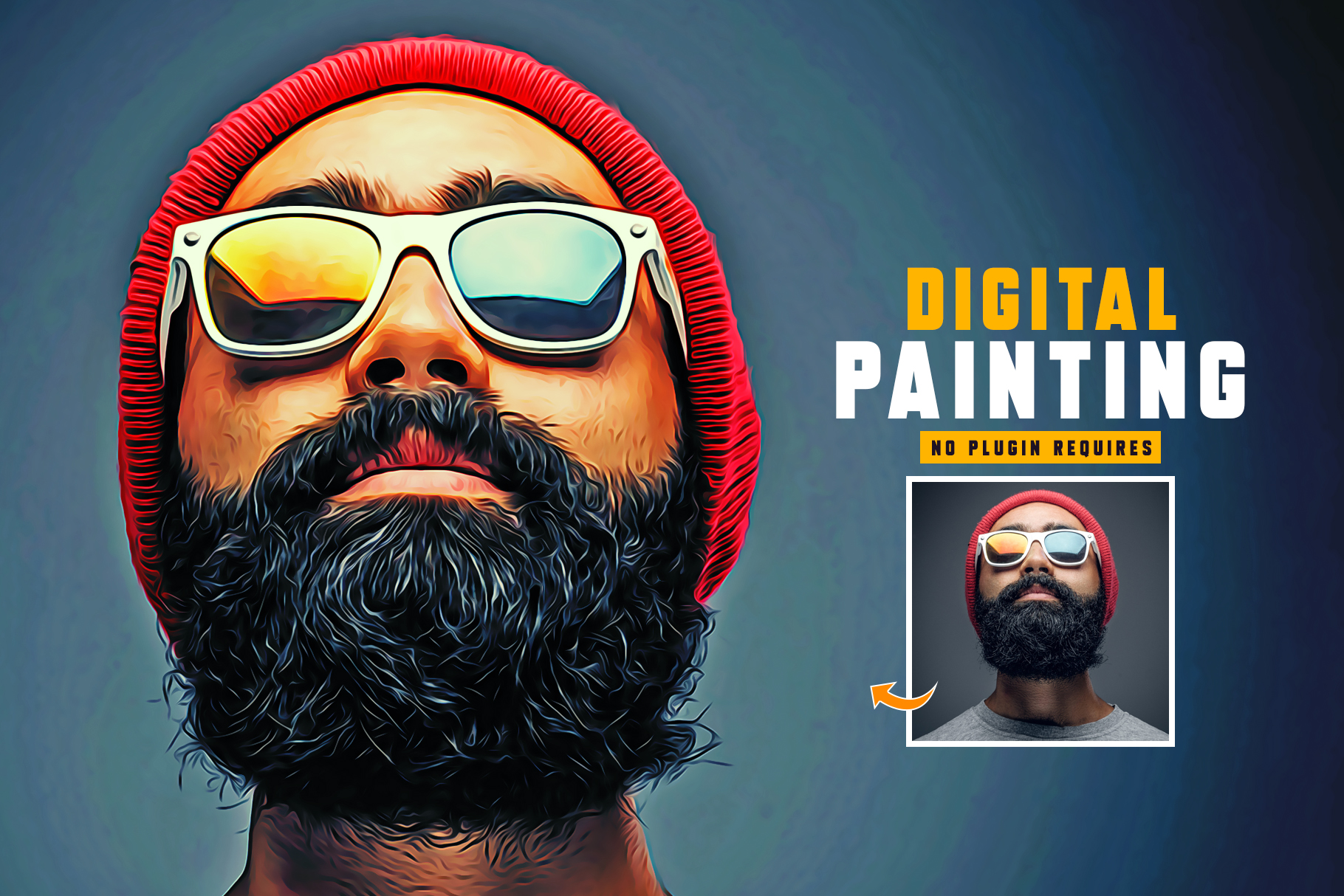 Digital Cartoon Painting, Addons GraphicRiver